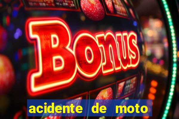 acidente de moto em benfica rj